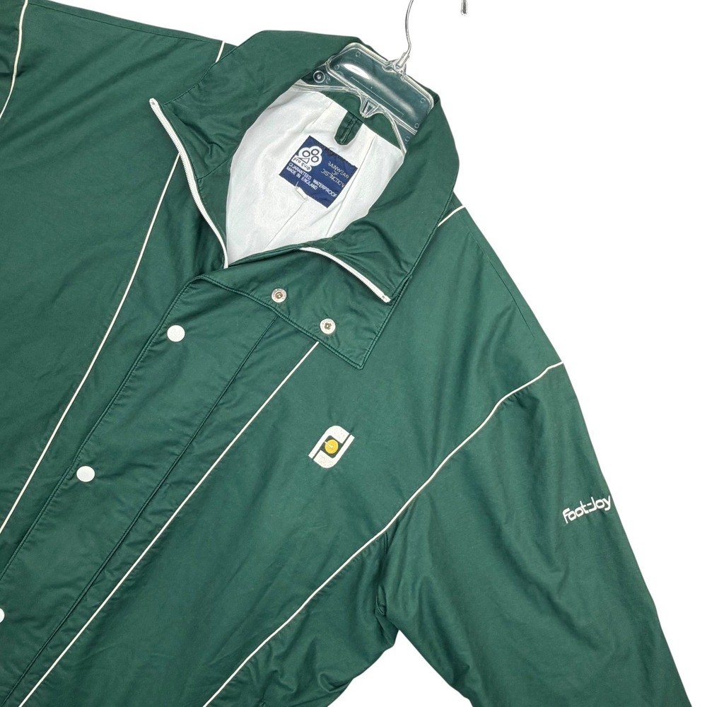 ProQuip Golf Rain Jacket Mens XL Green Gore-Tex Waterproof Made in England FJ